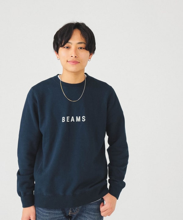 BEAMS BEAMS / BEAMS crew neck sweatshirt (tops BEAMS) mail order