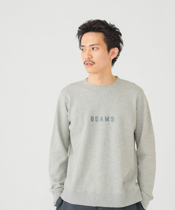 BEAMS BEAMS / BEAMS crew neck sweatshirt (tops BEAMS) mail order 