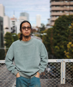 ▲フェードフリース クルーネックスウェット