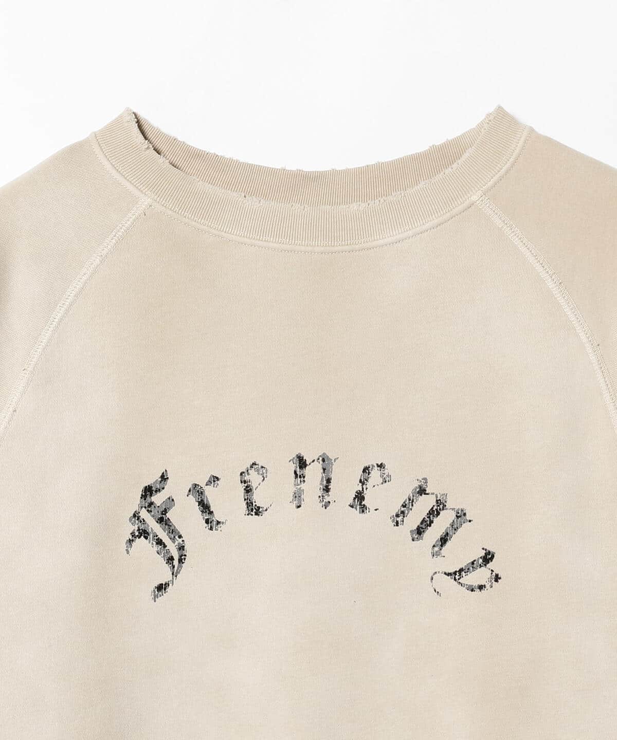 BEAMS（ビームス）FUTURE ARCHIVE / DAMEGE FLOCKY PRINT CREWNECK ...