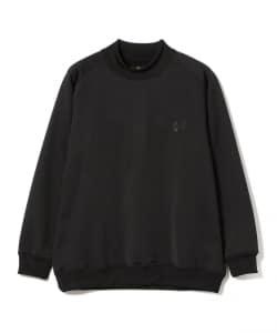 ▲NEEDLES / L/S MOCK NECK TEE - C/PE BRIGHT JERSEY