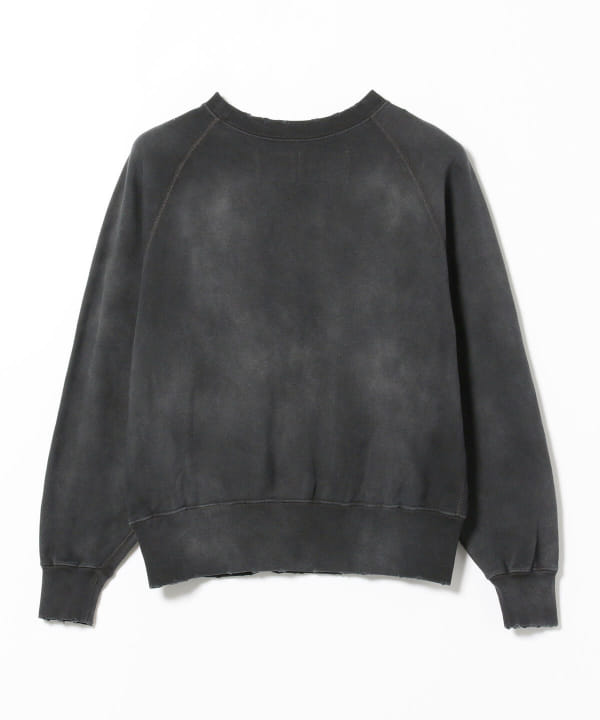 BEAMS（ビームス）TAPPEI × FUTURE ARCHIVE / DAMEGE FLOCKY PRINT CREWNECK  SWEAT（トップス スウェット）通販｜BEAMS