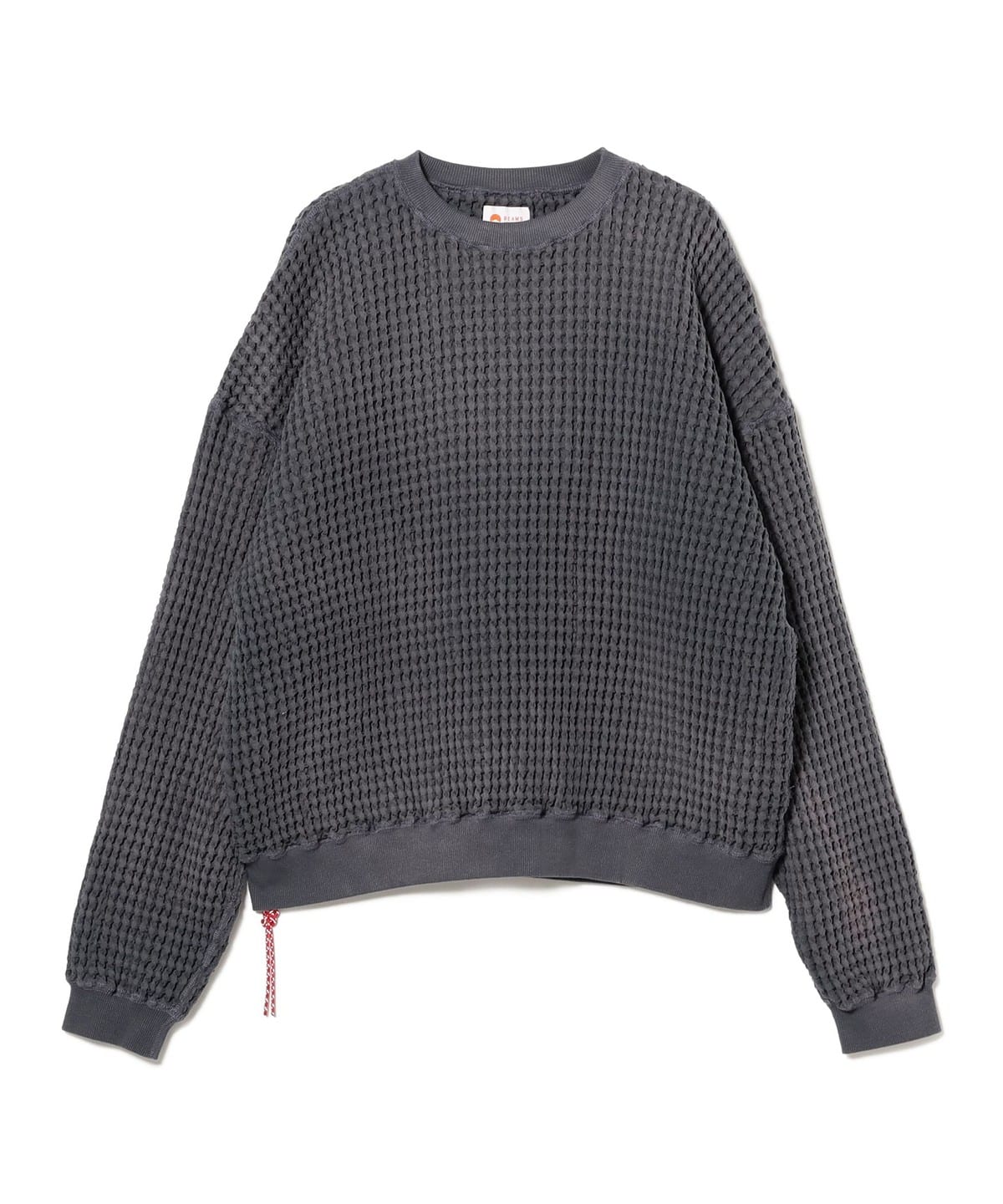 TBPR WAFFLE CREW KNIT 新品 Lサイズ BEAMS JAPAN Big Waffle Crew (BEAMS JAPAN) available online BEAMS