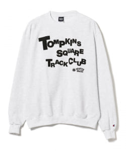 ▲QUARTER SNACKS / Track Club Crewneck