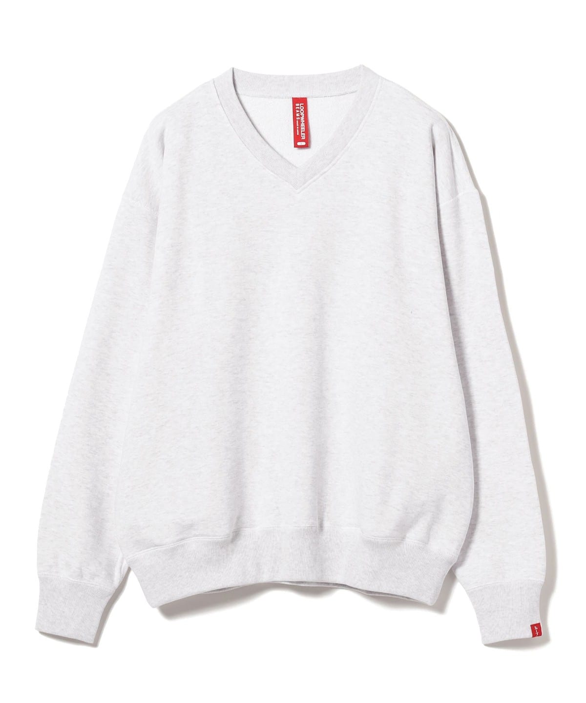 LOOPWHEELER × BEAMS JAPAN / Special order fleece V-neck 