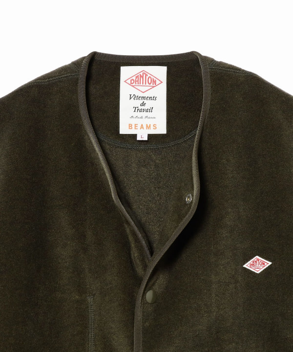 BEAMS BEAMS × DANTON / Special order BEAMS fleece jacket (casual 