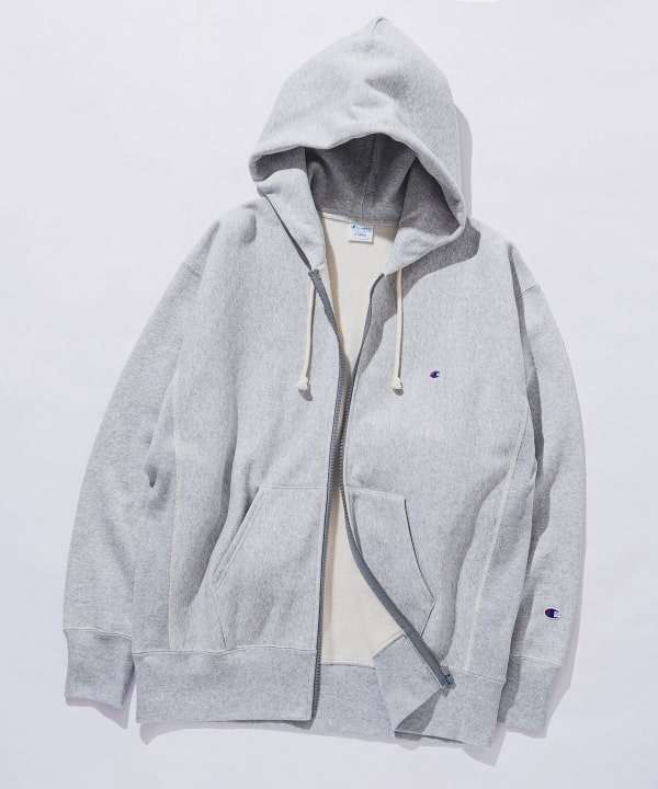 BEAMS（ビームス）Champion × BEAMS / 別注 フルジップ パーカー