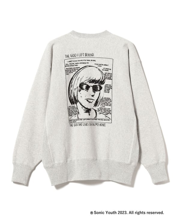 BEAMS（ビームス）Champion × SONIC YOUTH × BEAMS / 別注 クルー