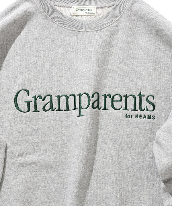BEAMS（ビームス）Gramparents × BEAMS / Logo Crewneck Sweat