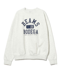 ▲Bodega x BEAMS / CREW NECK SWEAT