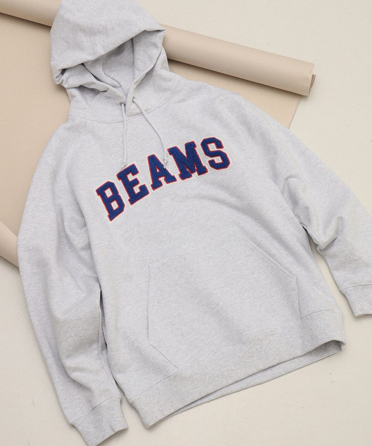 【新品タグ付き】BEAMS / 肉厚ボアジャケット メンズ　オレンジ　L