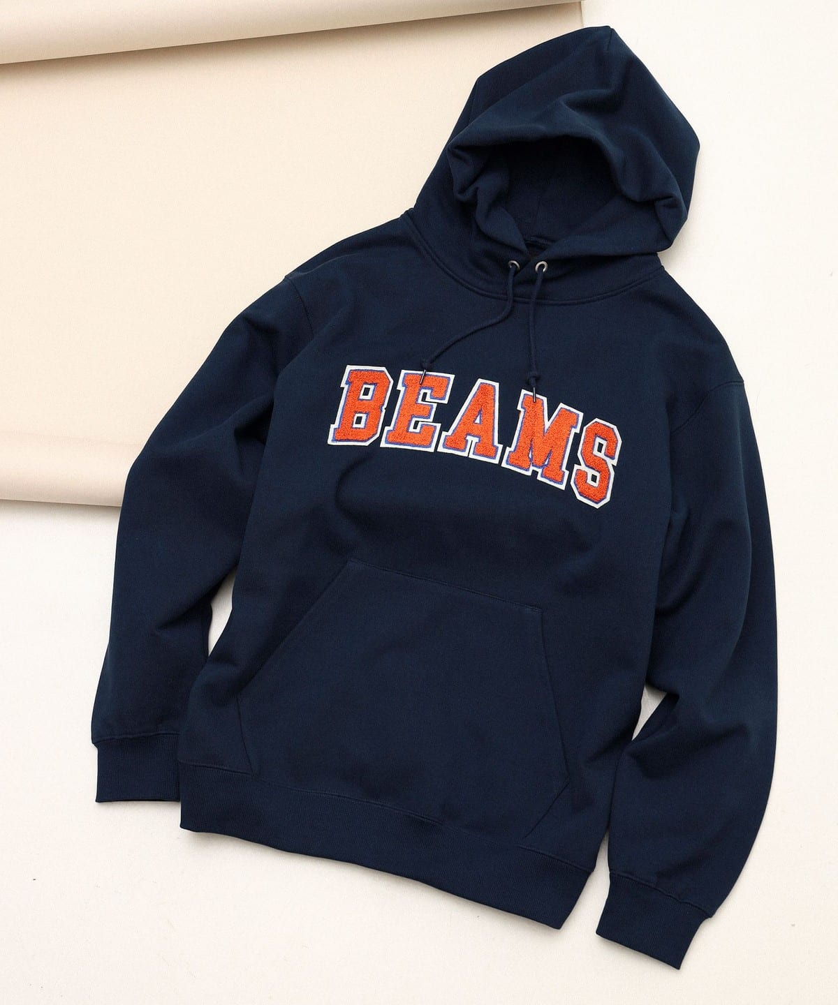 BEAMS ビームス ロゴ ベーシック フーディ トップス MEN NAVY M BEAMS ビームス ロゴ ベーシック フーディ トップス MEN NAVY M