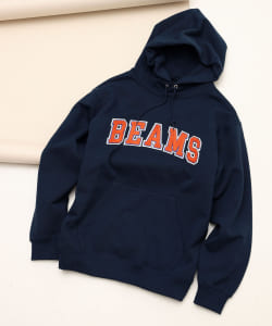 BEAMS ロゴ ベーシック フーディ