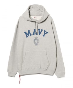 ▲BEAMS JAPAN / MAVY スウエット フーディ