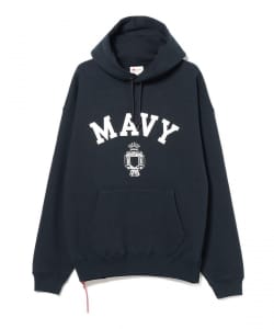 ▲BEAMS JAPAN / MAVY スウエット フーディ