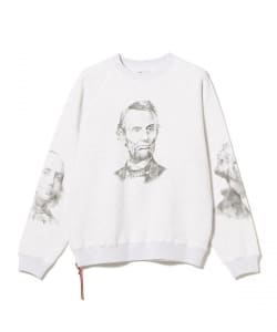 ▲BEAMS JAPAN / 4MEN クルーネック スウェット
