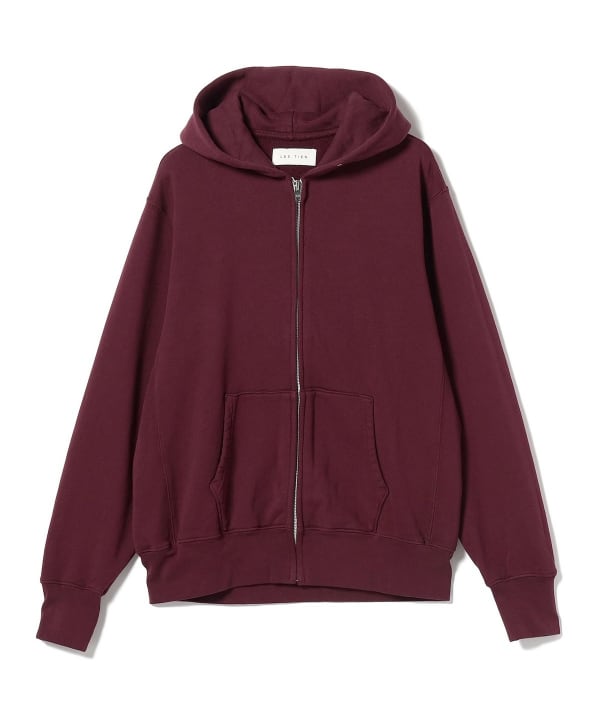 BEAMS（ビームス）LES TIEN / CROPPED ZIP HOODIE（トップス パーカー