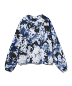 WELLDER / Basket Dyeing Crew Neck Sweat