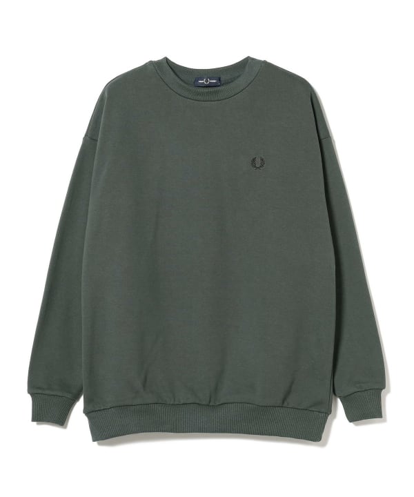 FRED PERRY × BEAMS/90sロゴ切替クルースウェット