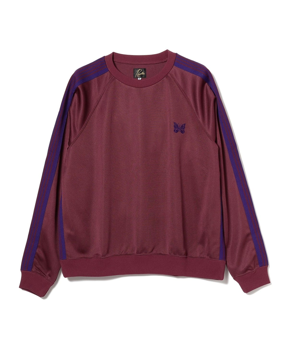 BEAMS（ビームス）NEEDLES / TRACK CREW NECK SHIRT - POLY SMOOTH