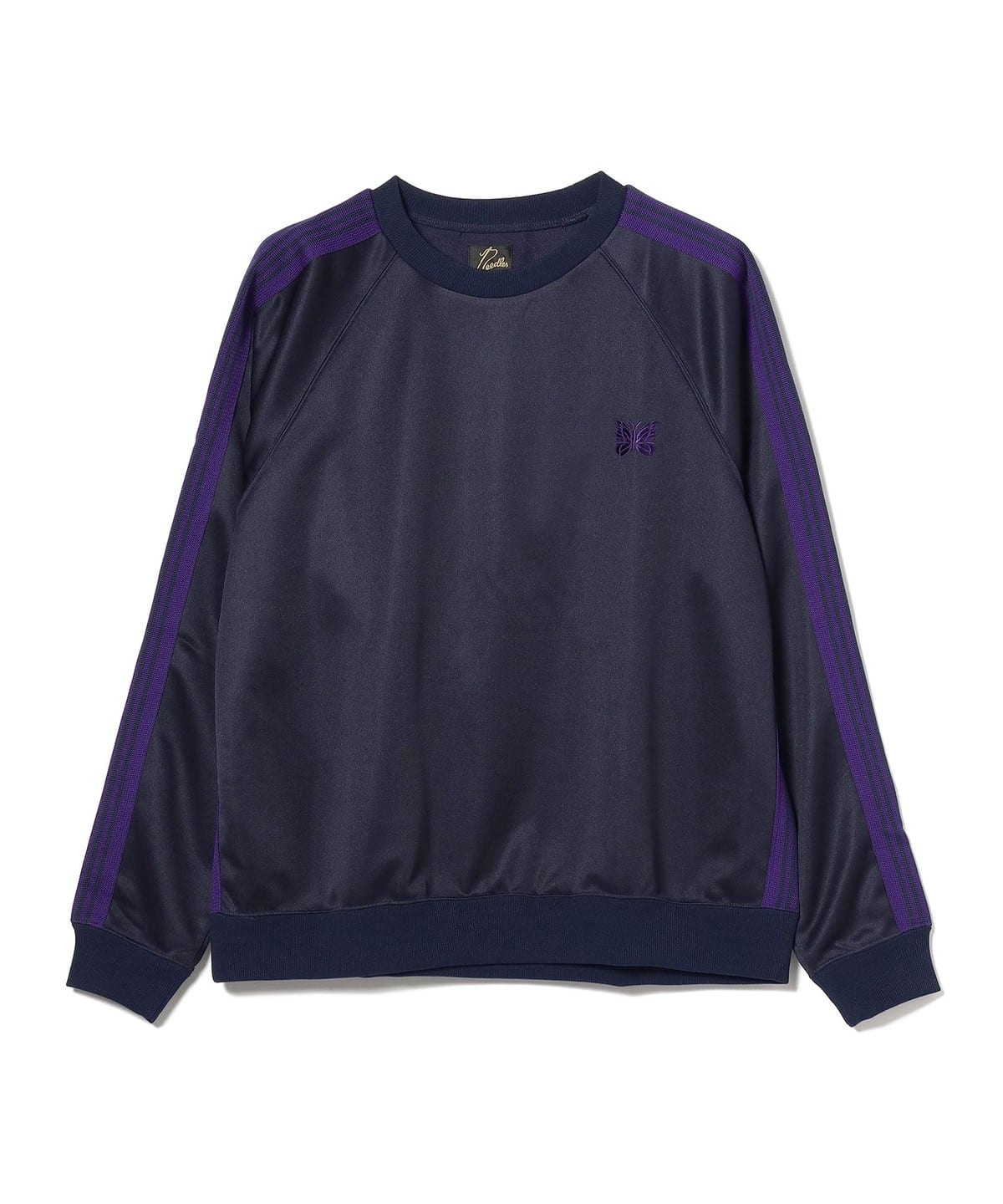 BEAMS（ビームス）NEEDLES / TRACK CREW NECK SHIRT