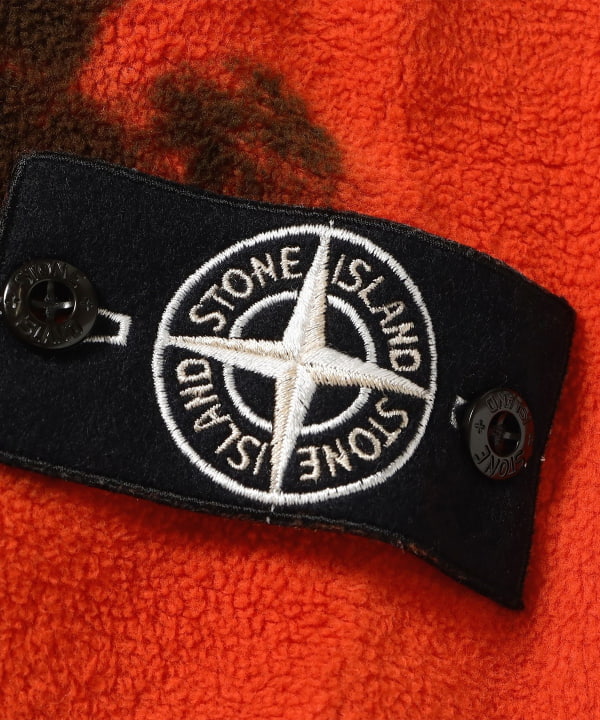 STONE ISLAND / Hand Colouring Garment Dyed Cotton Pile Jacket