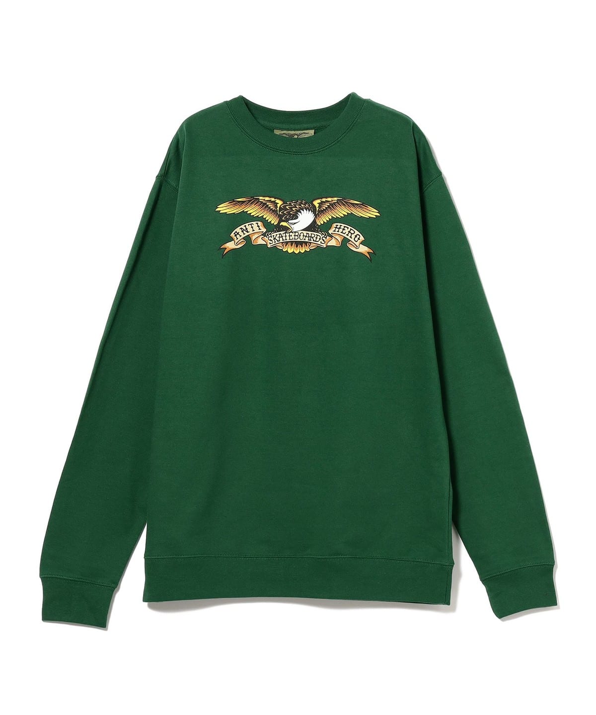 ANTI HERO アンタイヒーロー / Basic Eagle Sweat トップス MEN DARK GREEN w/ BLACK MULT L ANTI HERO アンタイヒーロー / Basic Eagle Sweat トップス MEN DARK GREEN w/ BLACK MULT L