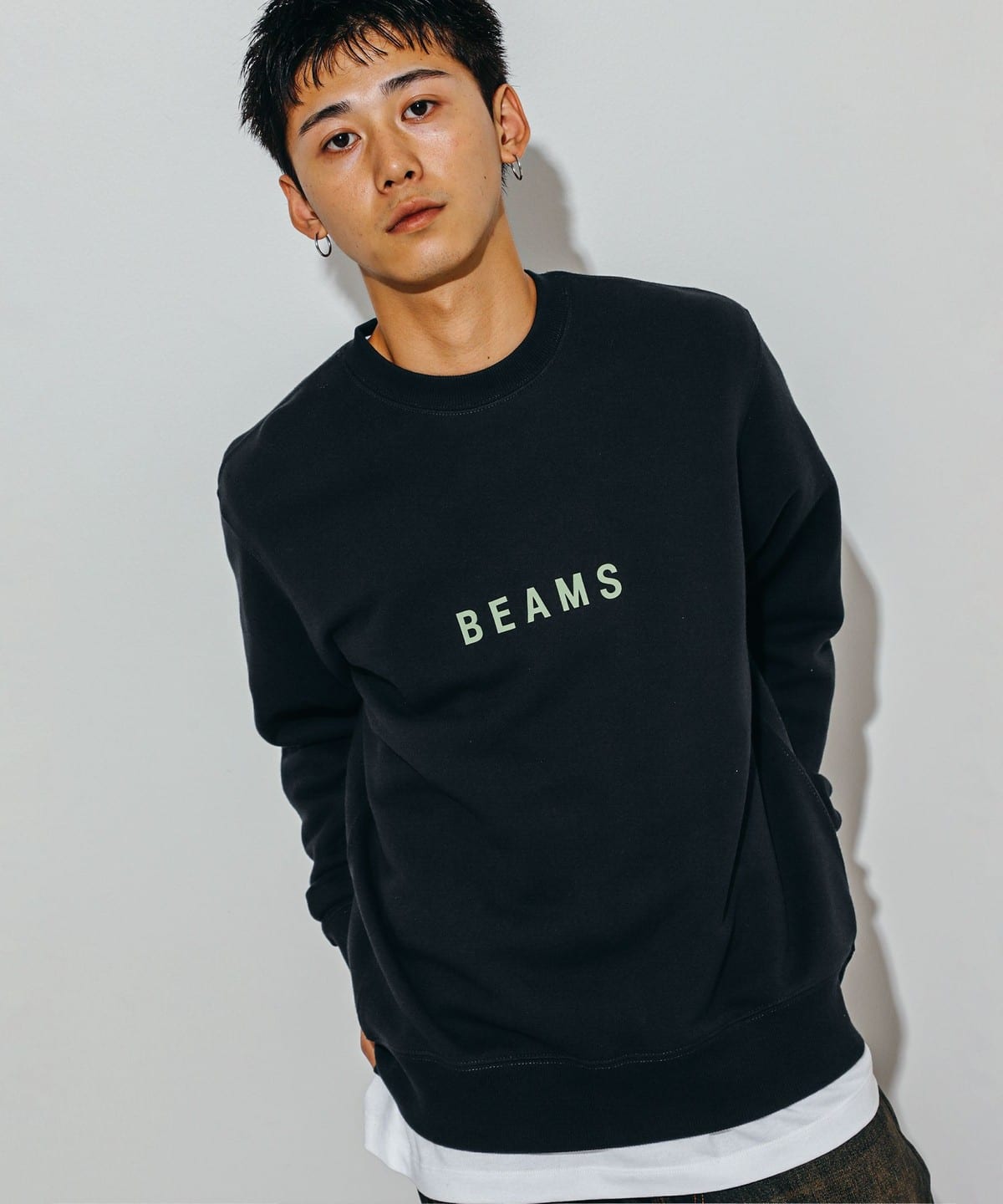 BEAMS（ビームス）BEAMS / BEAMS ロゴ スウェット 24SS