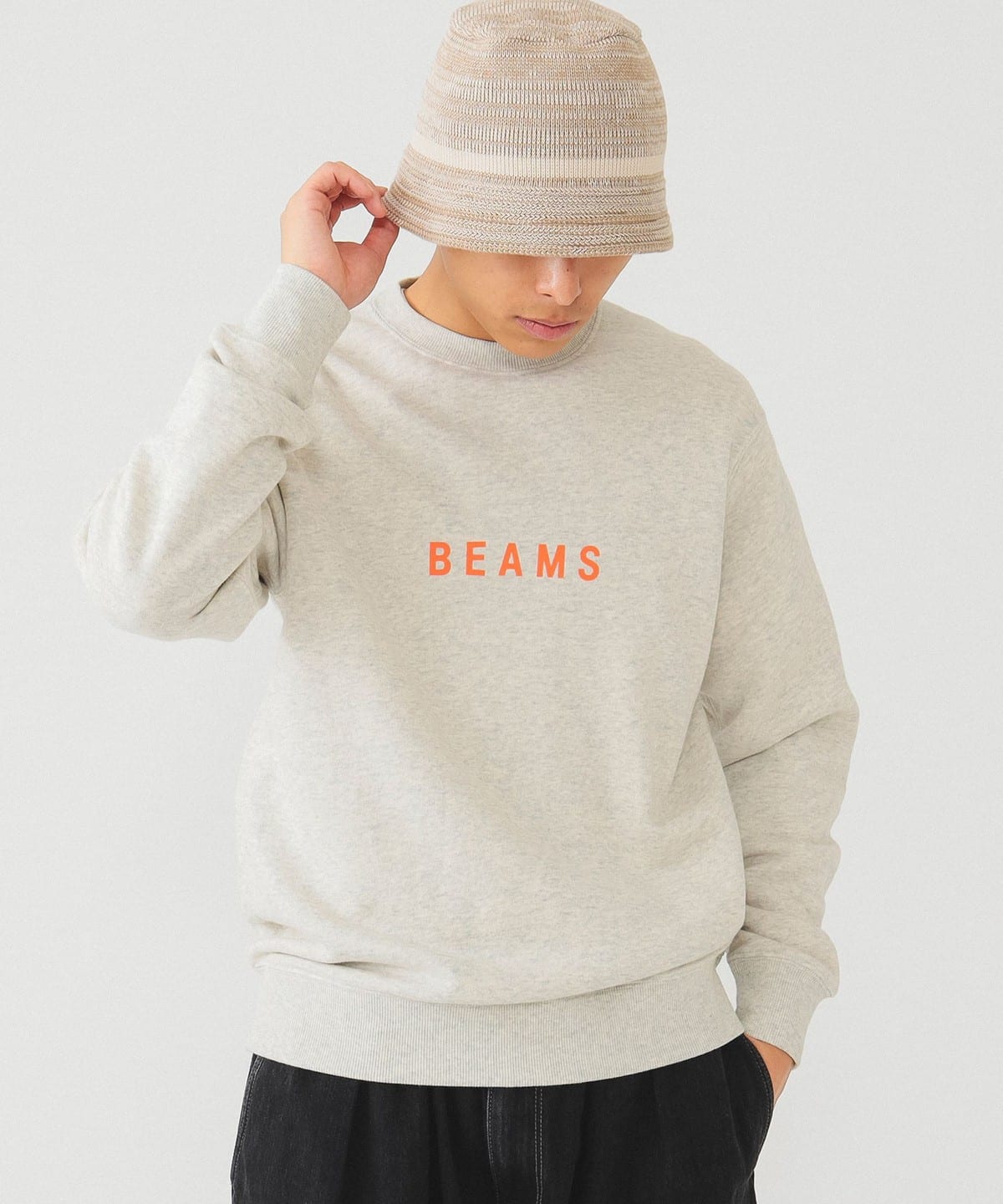 BEAMS（ビームス）BEAMS / BEAMS ロゴ スウェット 24SS（トップス