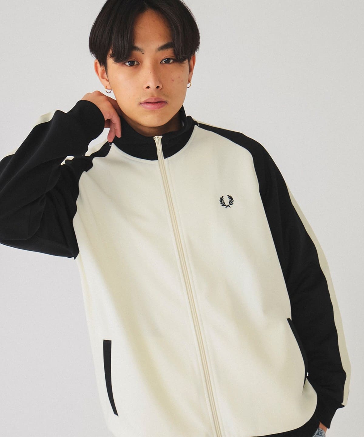 BEAMS BEAMS FRED PERRY × BEAMS /別注運動外套（束腰夾克）郵購 | BEAMS