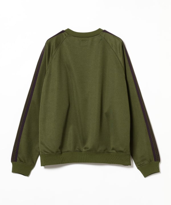 BEAMS（ビームス）NEEDLES / TRACK CREW NECK SHIRT - POLY SMOOTH 