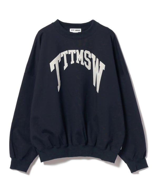 BEAMS（ビームス）TTTMSW / College logo crew neck sweat（トップス