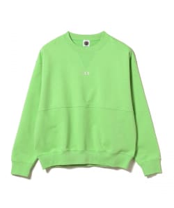 CITY COUNTRY CITY / Embroidered Logo Switching Cotton Sweatshirt