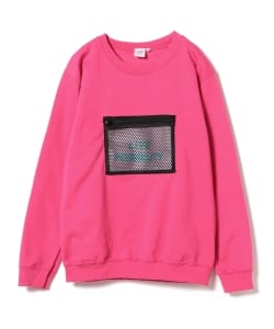 VEIL / Mesh Sweat Crew