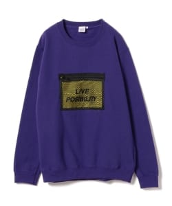 VEIL / Mesh Sweat Crew