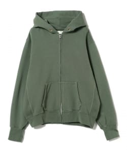 ▲LES TIEN / CROPPED ZIP HOODIE