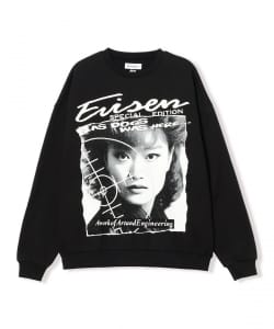 Evisen Skateboards / BIAS DOGS BLOW THE NIGHT! CREW SWEAT