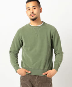 ▲REMI RELIEF × BEAMS PLUS / 別注 クルーネック スウェット
