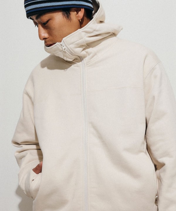 BEAMS（ビームス）スウェット ジップアップ フーディ（トップス