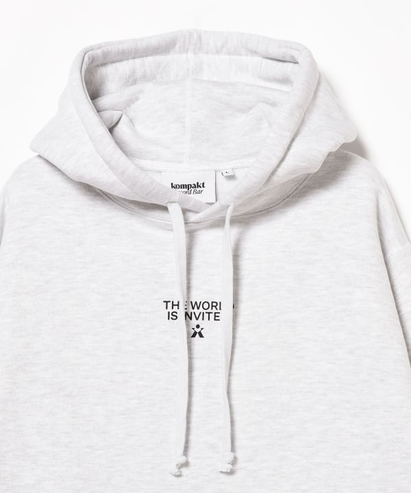 BEAMS（ビームス）KOMPAKT RECORD BAR / LOGO SWEAT HOODY