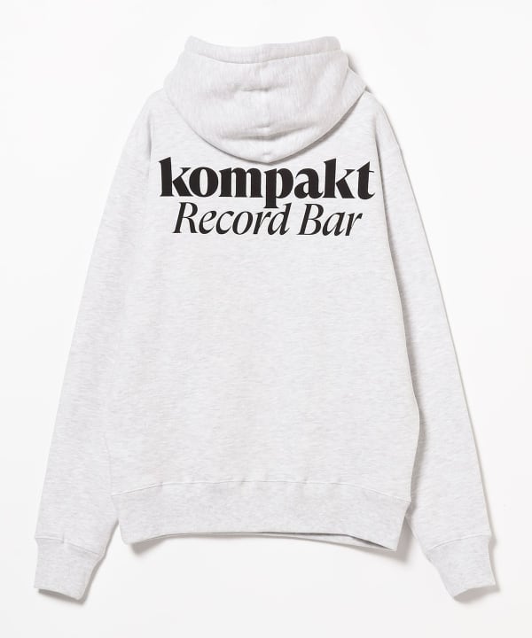 BEAMS（ビームス）KOMPAKT RECORD BAR / LOGO SWEAT HOODY