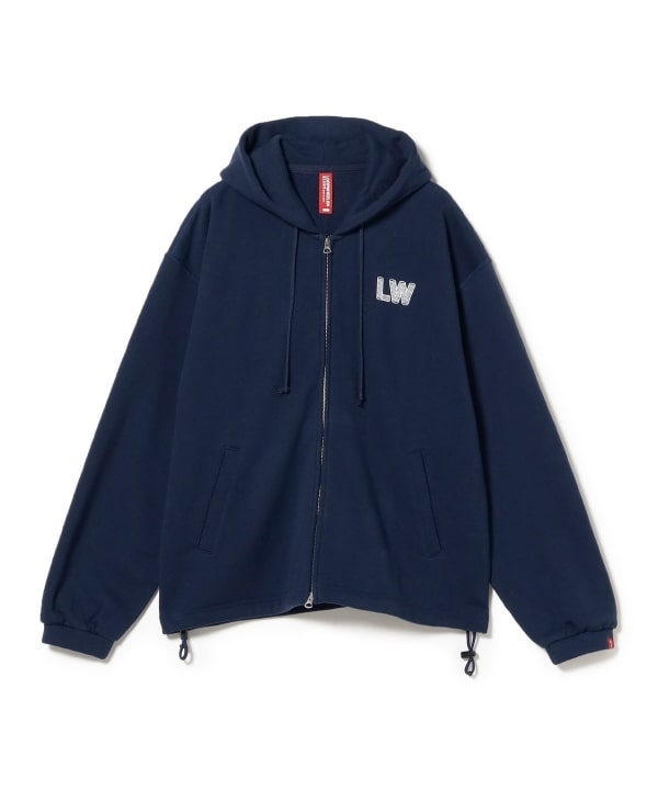 BEAMS JAPAN（ビームス ジャパン）【別注】LOOPWHEELER / 吊裏毛 ルーズ フルジップ フーディー（トップス パーカー）通販｜ BEAMS