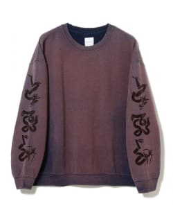 ▲SASQUATCHFABRIX. / “EASTEND DRAGON FONT” DESTROY SWEATSHIRT