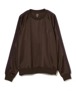 NEEDLES / Track Crew Neck Shirt - Poly Smooth