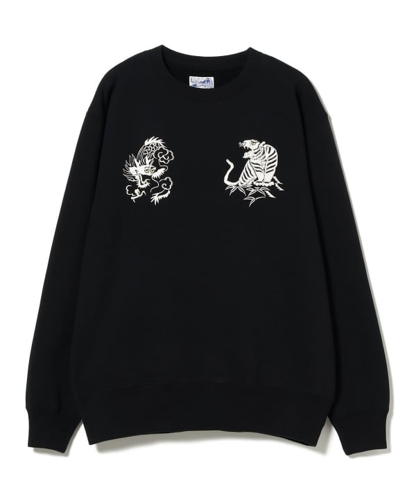 BEAMS（ビームス）【別注】テーラー東洋 / SUKA CREW SWEAT EMBROIDERED（トップス スウェット）通販｜BEAMS