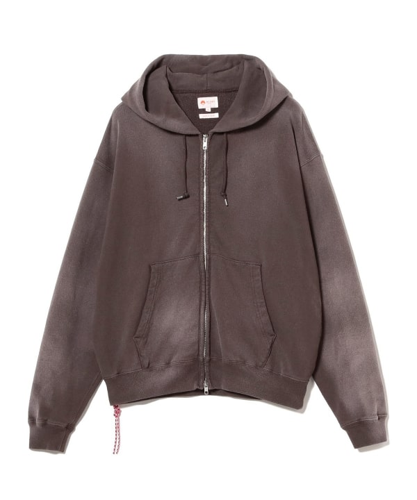 BEAMS JAPAN (BEAMS JAPAN) Fade Zip-up Hoodie (Tops, Hoodies) for