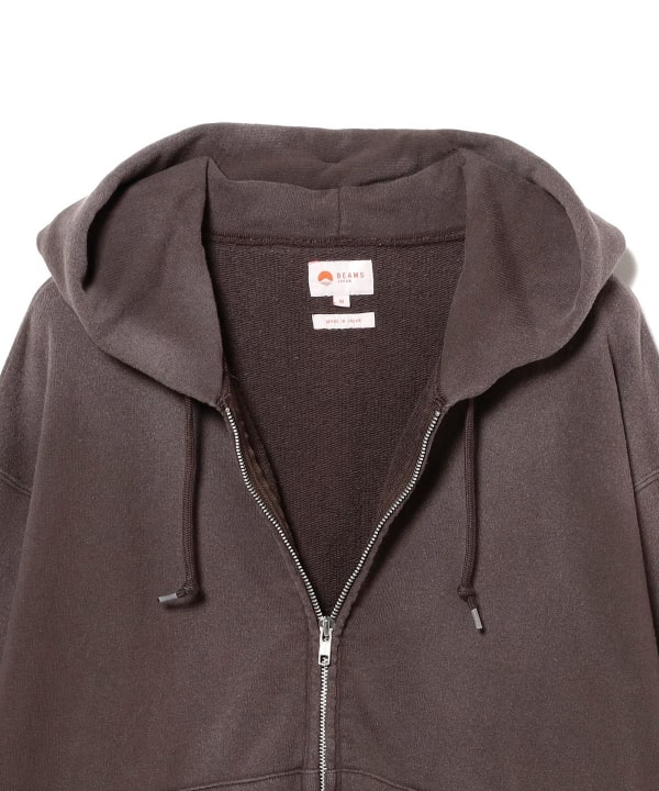 BEAMS JAPAN (BEAMS JAPAN) Fade Zip-up Hoodie (Tops, Hoodies) for
