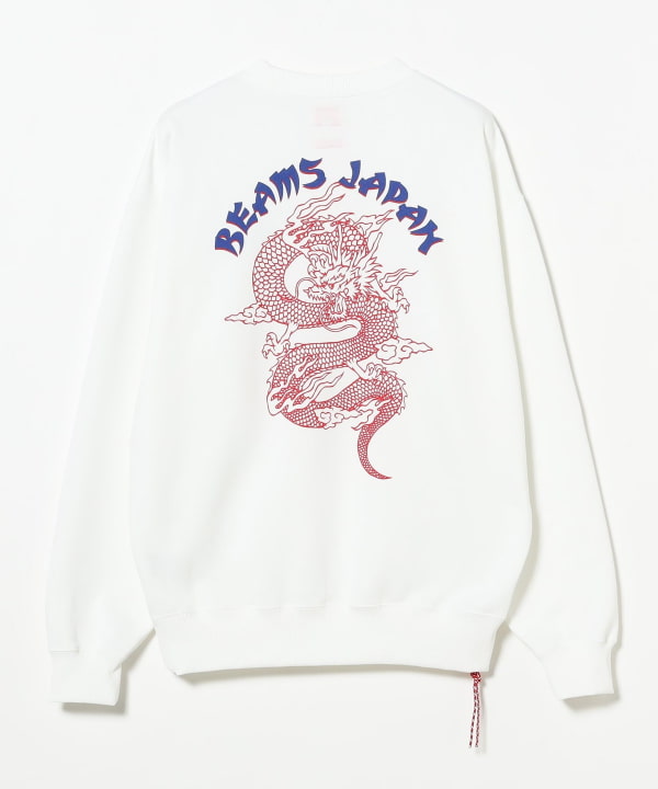 BEAMS JAPAN（ビームス ジャパン）“龍” PRINT SWEATSHIRT（トップス スウェット）通販｜BEAMS