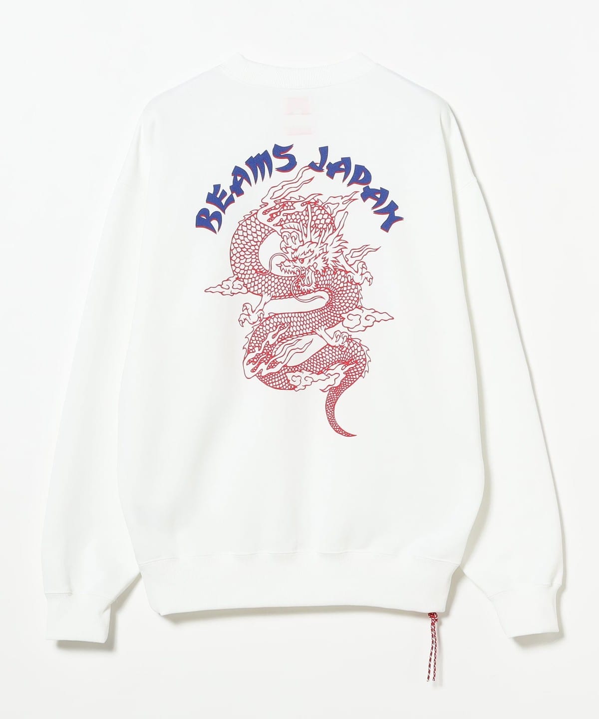 "龍" PRINT SWEATSHIRT トップス MEN WHITE S "龍" PRINT SWEATSHIRT トップス MEN WHITE S
