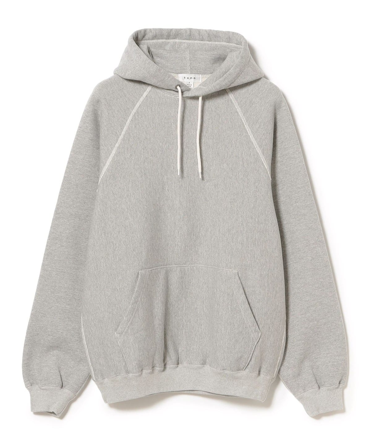 tone トーン / Hooded Sweat トップス MEN ASH 2 tone トーン / Hooded Sweat トップス MEN ASH 2